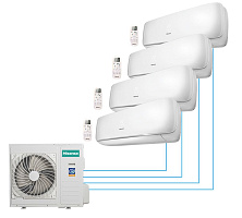 Комплекты мульти-сплит-систем Hisense Premium Design Free Match DC Inverter Edition
